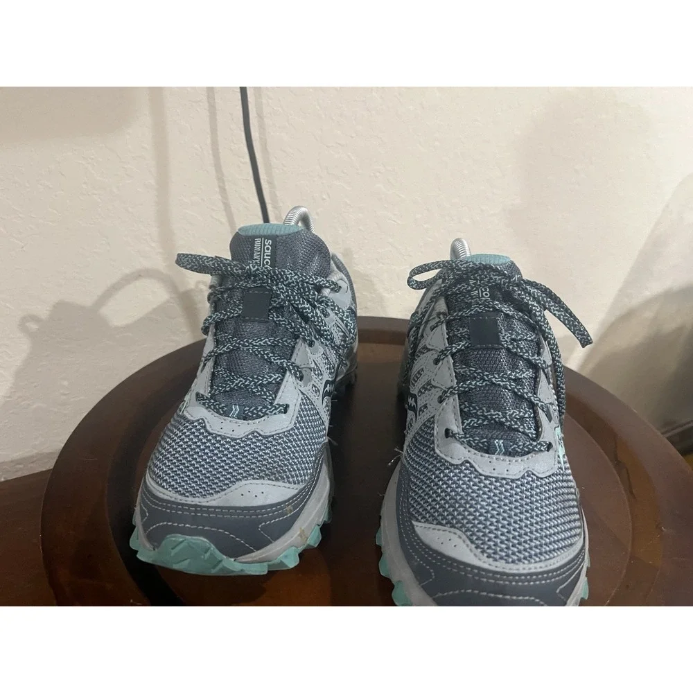 Saucony Grid Excursion TR12 Womens  9.5 Blue‎ Athletic Running Shoes Sneakers